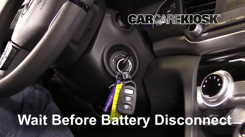 2019 Hyundai Elantra SE 2.0L 4 Cyl. Battery Replace
